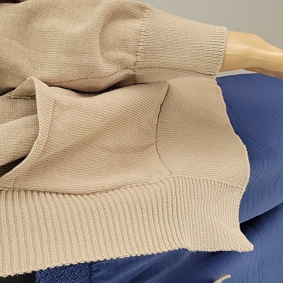 Women's Casual Cardigan with Pockets Open Front Long Sleeve Lightweight Sweaters - Picture 5 of 10